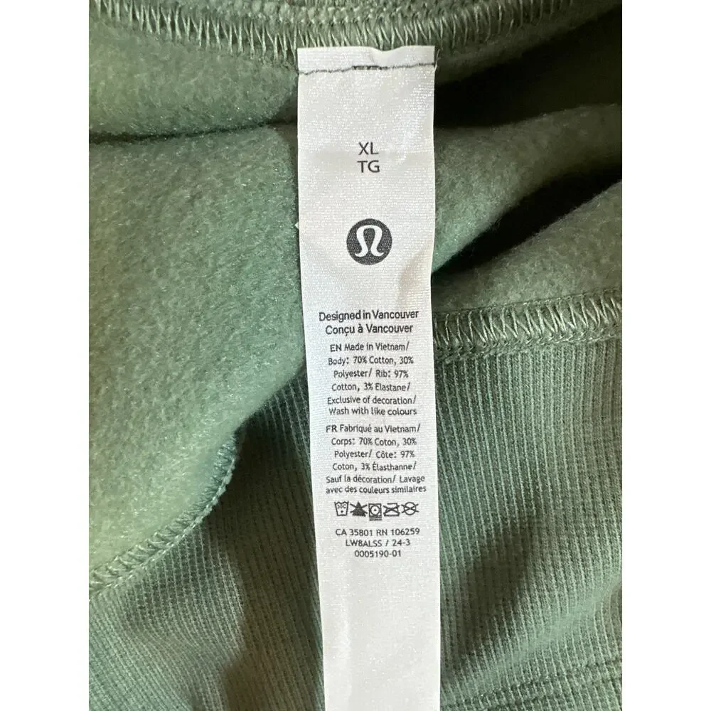 Lululemon Grey‎ Eucalyptus Scuba High-Rise Mini Skirt size XL NWT
